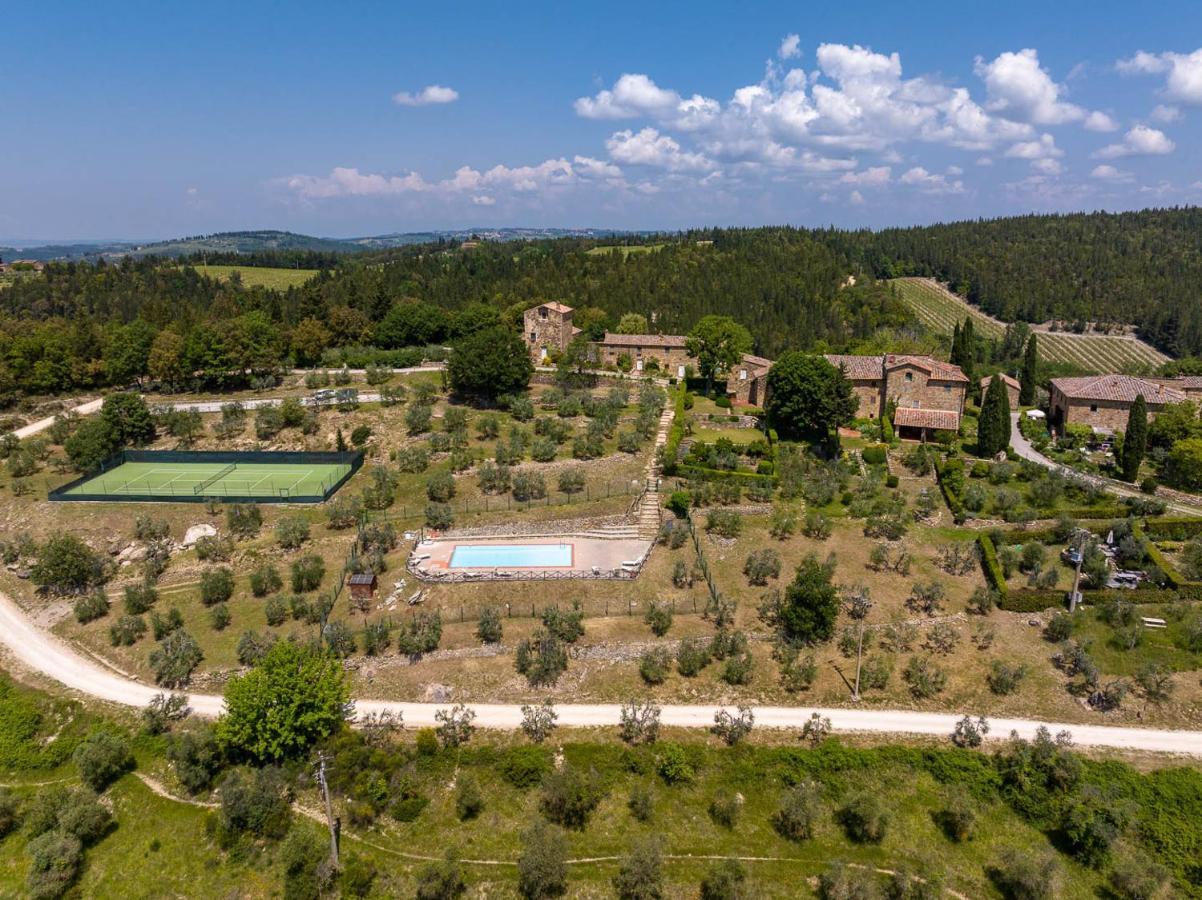 Borgo Nel Chianti Istrice Con Piscina Tennis E Wifi カステッリーナ・イン・キアンティ シエナ エクステリア 写真